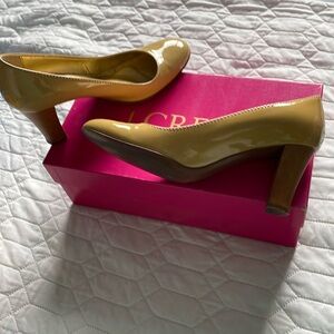 J.Crew Juliet patent leather midheels